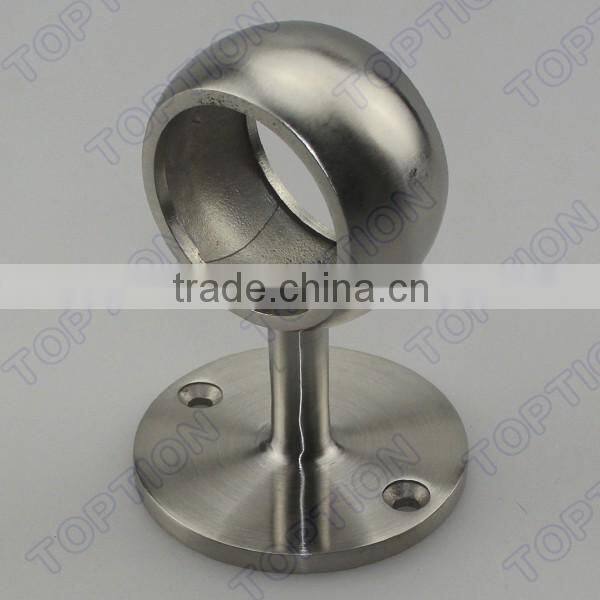 Stainless steel handrail balustrade round post support handrail tube bracket