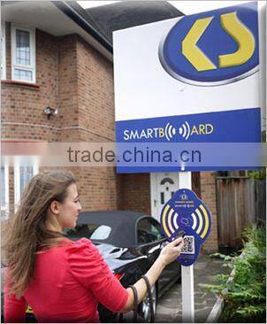 Interactive Real Estate Sign for Open House / QR Code / NFC Tag Post eTicketing