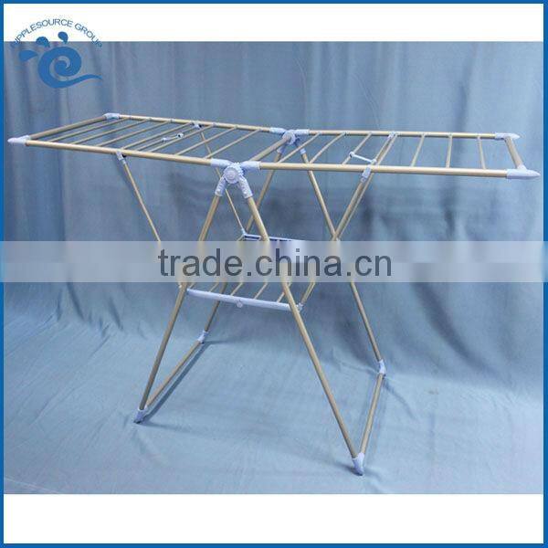 Large Portable Hotel Metal Foldable Clothes Rack