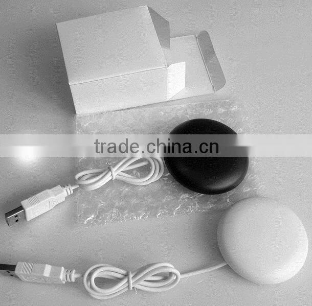 Plastic round USB smart button with web key, USB Light Up web key Button