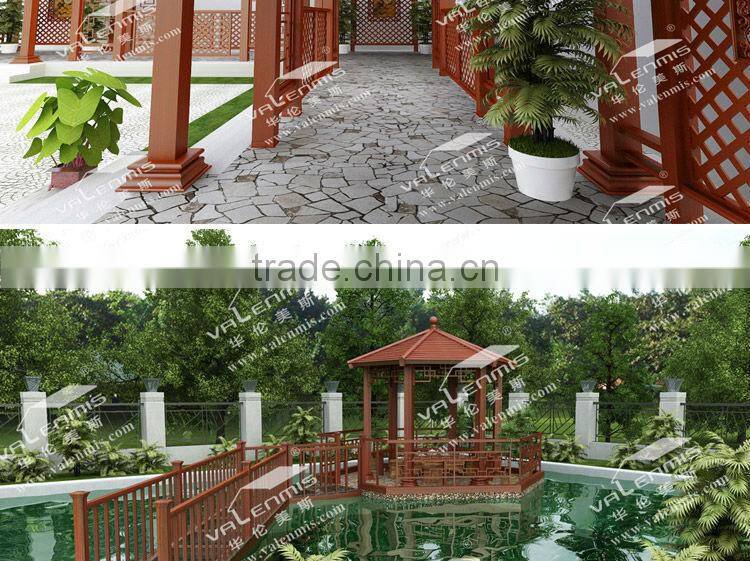 Valenmis Imitation wood aluminum alloy pavilion 2015