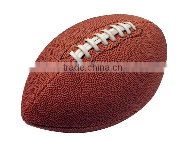 Wholesale official size american football rugby balls