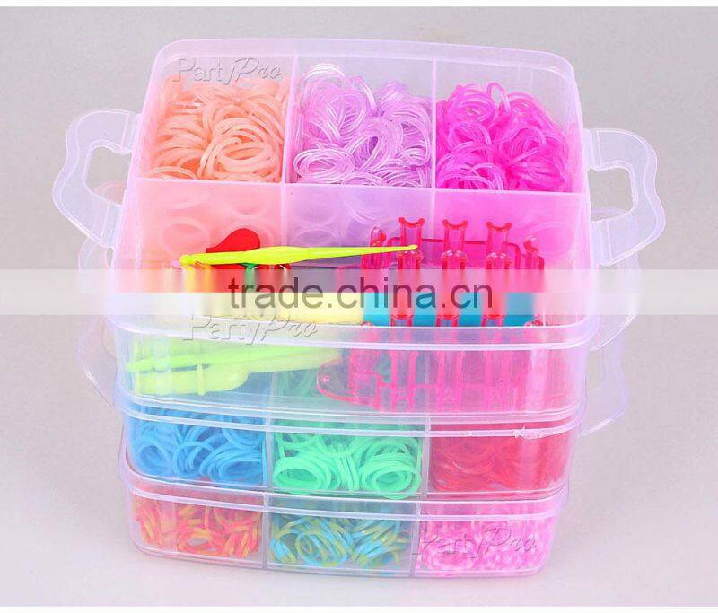 You Like Most Colorful DIY Crazy Elastic Band Weaving Loom Rubber Band