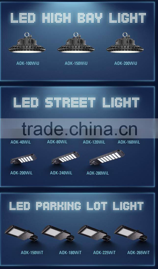 CE UL Approval IP66 Street Light Large Area Lighting