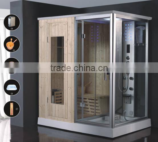 Dry and wet steam room S-013