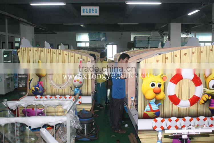 Protect submarine coin operated water shooting redemption games