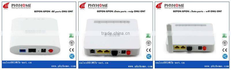 GPON 4 Lan Ports ONU compativity to Huawei HG813