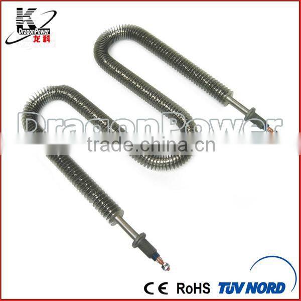 High efficiency Electric Finned Tubular Heater made to order