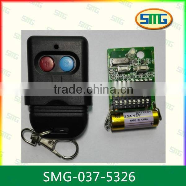 330mhz gate remote control/dip switch 330mhz remote/ic 5326p-3 remote control SMG-037