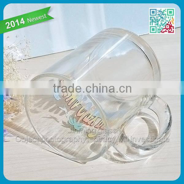 Snack Time Drinking Tea Glass Cup Top Quality Tableware Tea Glass Mugs
