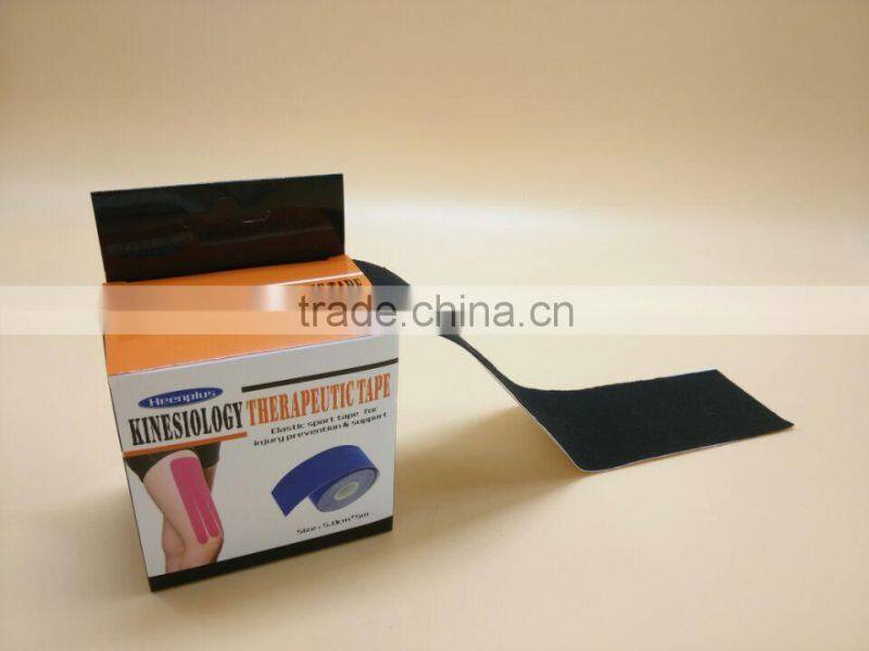 OEM factory kinesiology cotton elastic sport tape for athletes from china