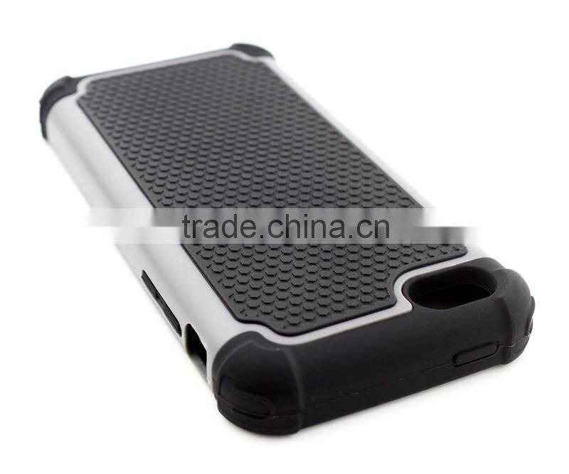 Football style TPU defender hybrid case for iPhone 5C