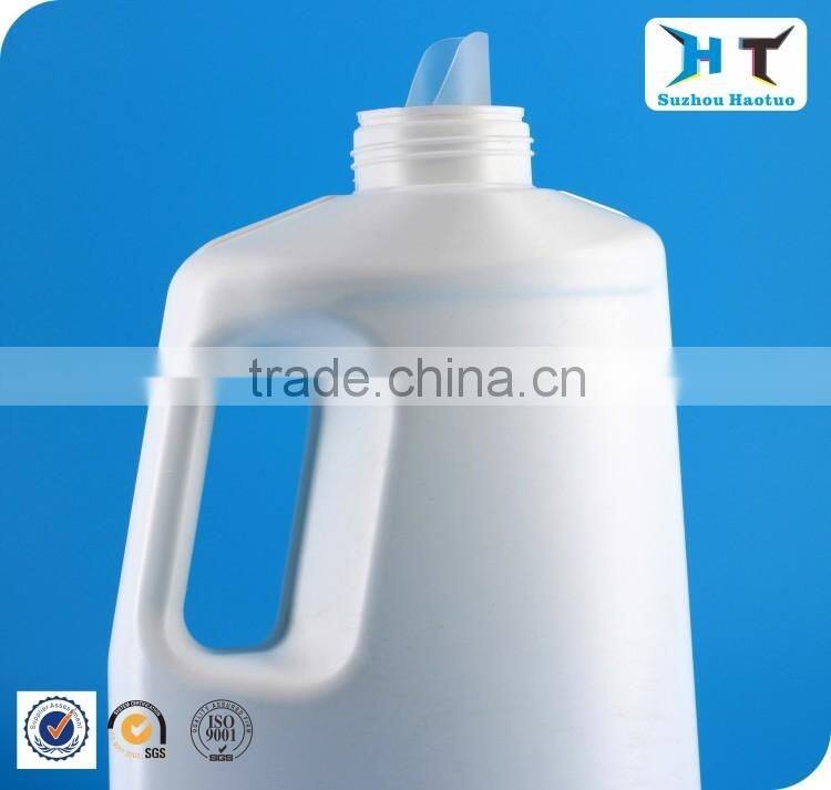 2L New shape hdpe liquid Laundry detergent bottles wholesale