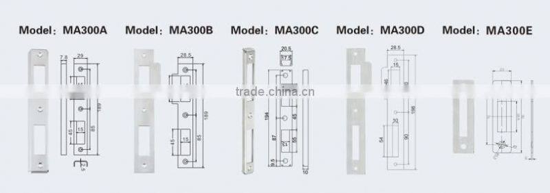 Balcony casement door lock MA430