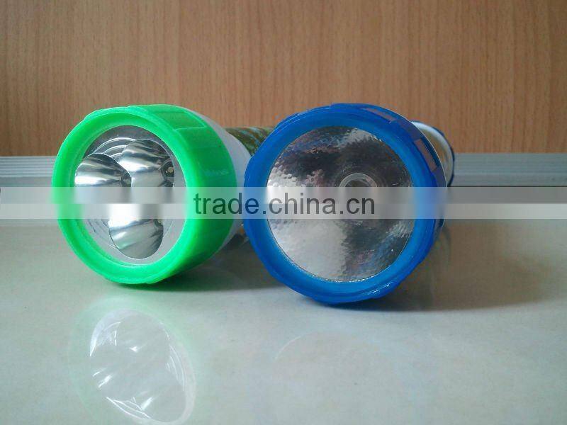 Common plastic torch big head torch