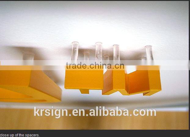 Acrylic mini letter sign manufacturer for logo material
