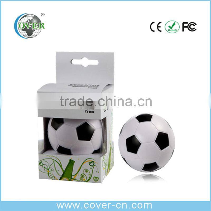 custom music football bottle opener for promotion/custom talking bottle opener