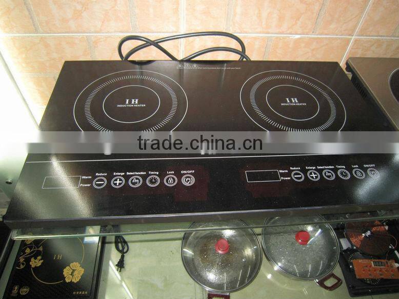 Dubai professional electrical appliances/Plastic double induciton cooker