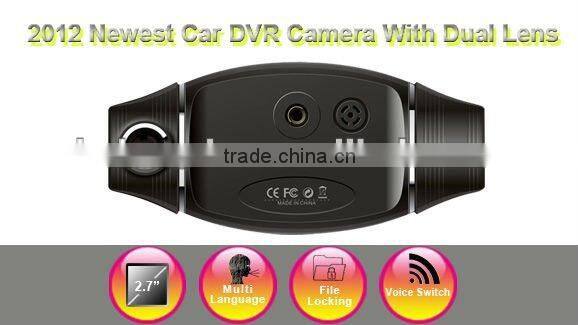 140degrees 2ch car blackbox with gps