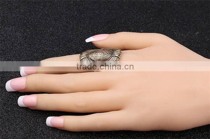 Ally express cheap wholesale zinc alloy latest fancy gold ring designs for women