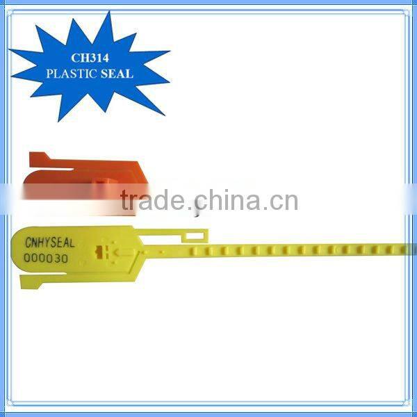 disposable plastic seals/plastic seal CH314