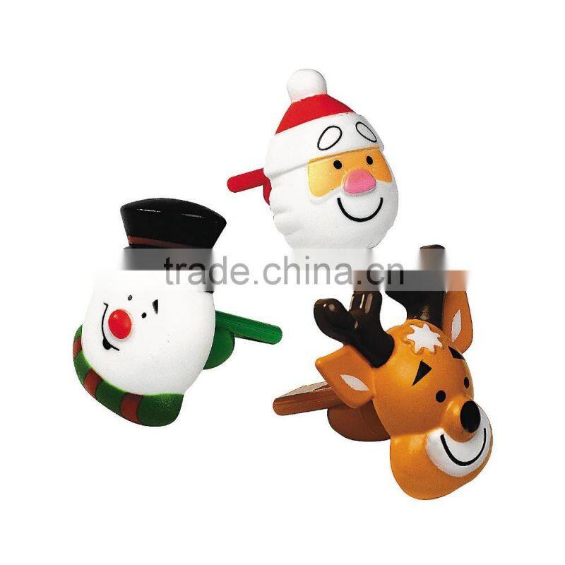 8 oz. 230ml Fashion Personalized Customized Party Drinking Cups with Handle Promotional Popular Plastic Snowman Mugs