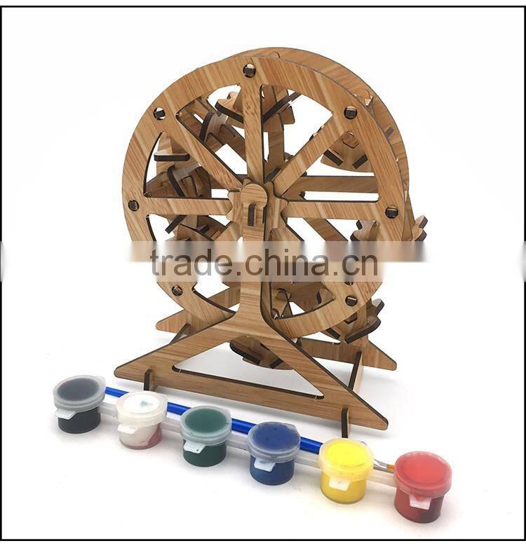 MDF Laser Cut Sky Wheel wood craft