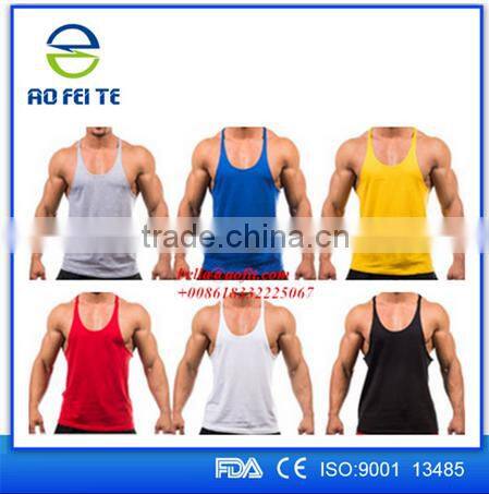 express china supplier wholesale new singlet custom print Tank Top
