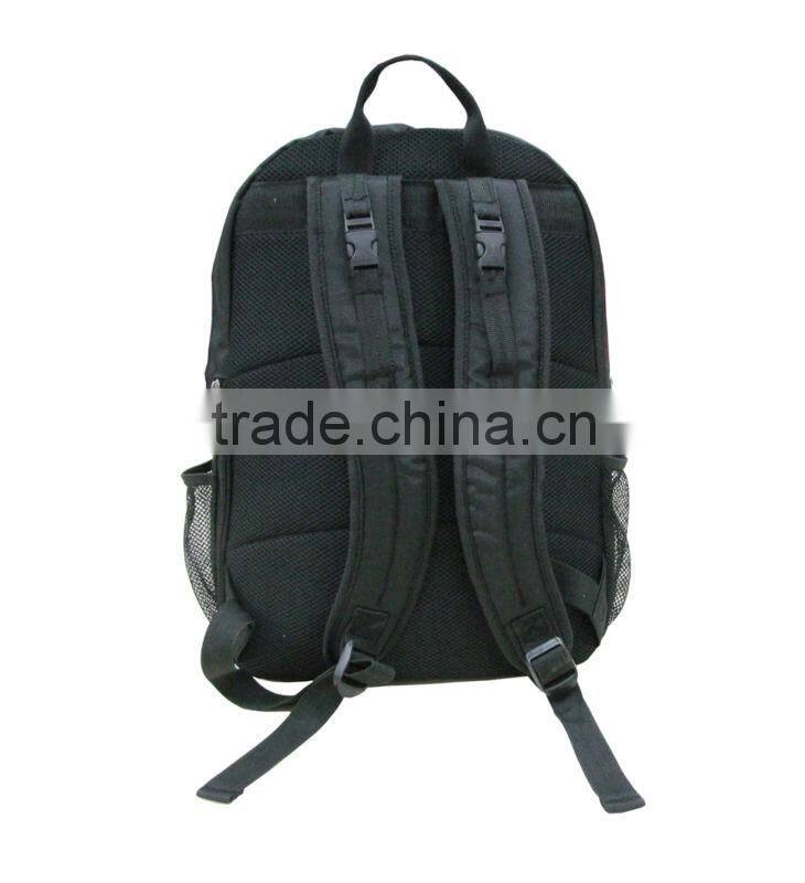 Fashion sport multifunctional backpack canvas black backpack