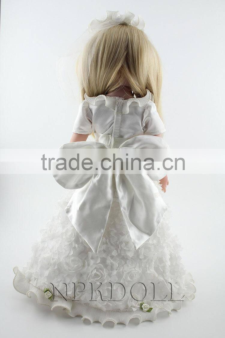 Eco-friendly vinyl baby doll custom american girl doll birthday gift and home decoration 18inch doll american girl