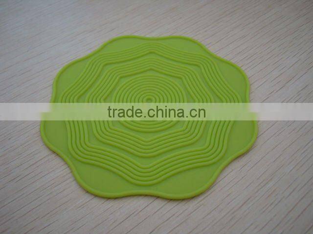 new design round shape silicone bowl mat /ho pad