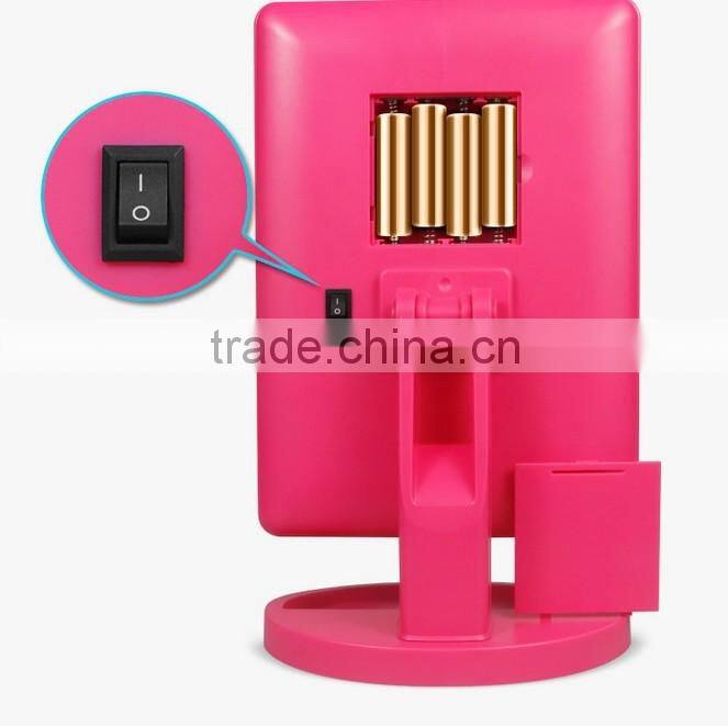 Vanity Mirror with LED Bulbs make up mirror for beauty