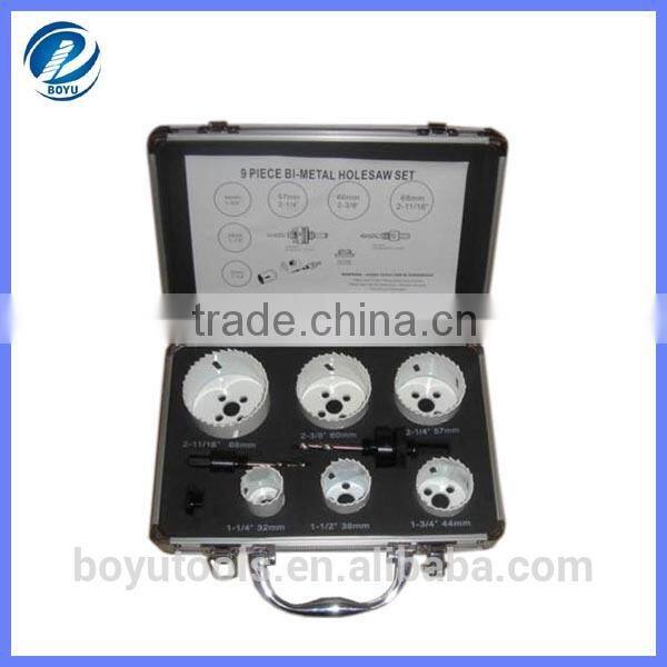 16Pcs HSS M3 Bi-metal Hole Saw Set