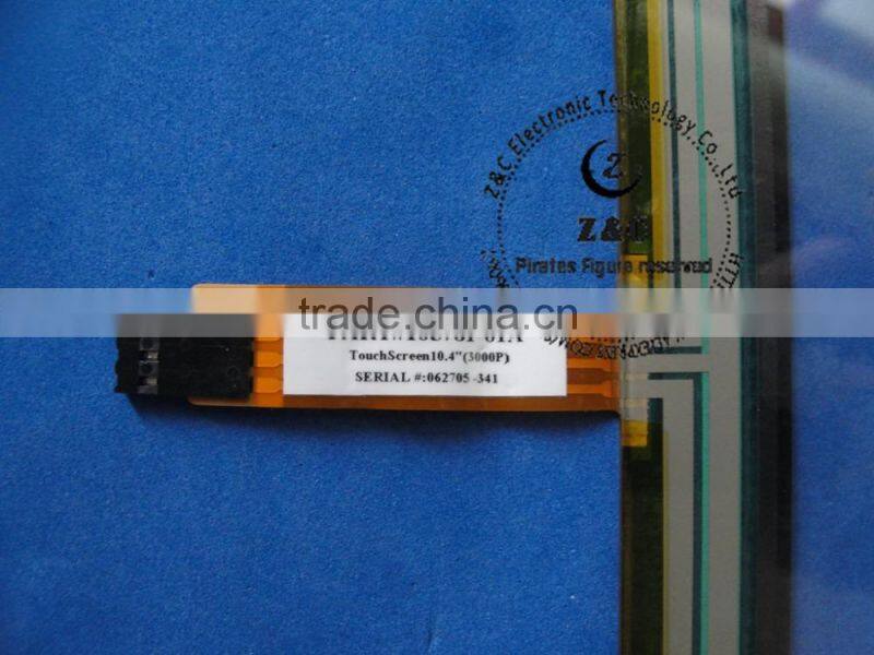 Free Shipping PART#105781-01A M0N:41387 MON:41387 Original A+ Grade 10.4" inch 4 wires Touch Screen for Respairing