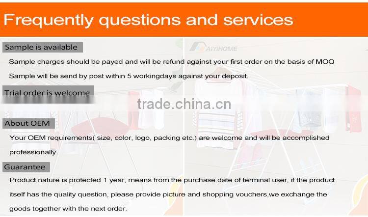 Outdoor heavy duty extendable and foldable stainless steel clothes rack have stock