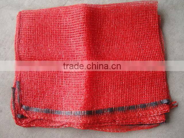 china direct factory promotion leno mesh packaging bag for garlic