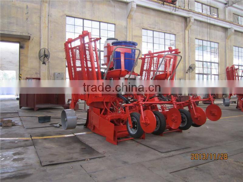 High speed sugarcane planting machine for sugarcane plantation/sugarcane seeder planting machine