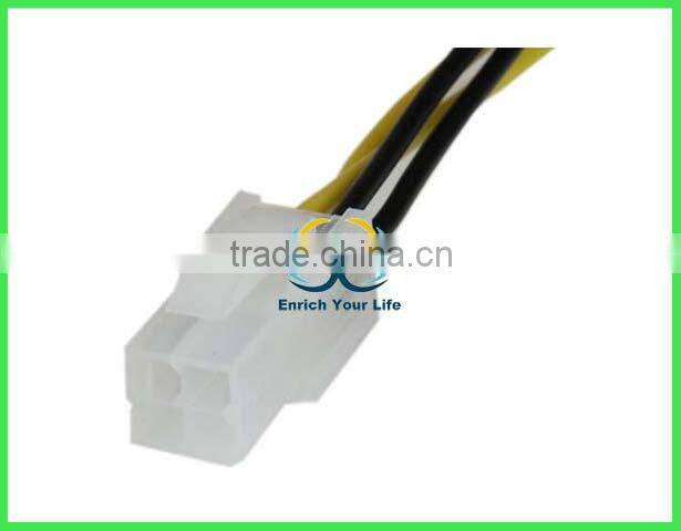 for ATX12V 4-Pin P4 CPU 8-Inch Power Extension Cable
