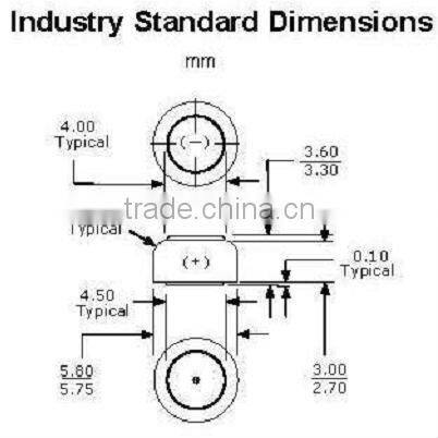 A10 battery long service life 1.4 V A10 Hearing Aid battery