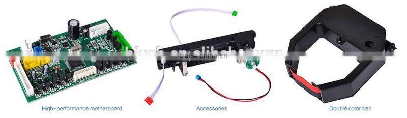 electonic punch time card time clock/punch card time clock for attendance