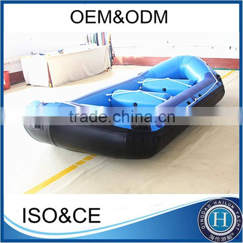 Hot sale 8 person self bailing hypalon whitewater rafting boat made in China