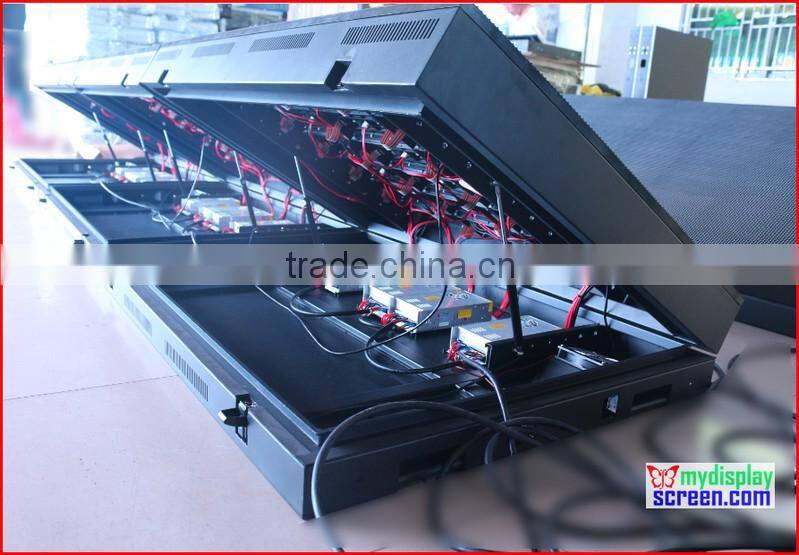 P8 LED SIGN OUTDOOR 256cm x 128cm,100.8" x 50.4",FRONT OPEN RGB LED MOVING FULL COLOR SCROLLING PROGRAMMABLE DISPLAY SIGN p10p16