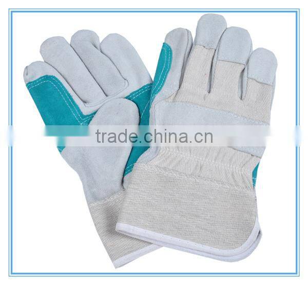 Cow Split Welding Gloves/cow split welding leather gloves/leather working welding gloves