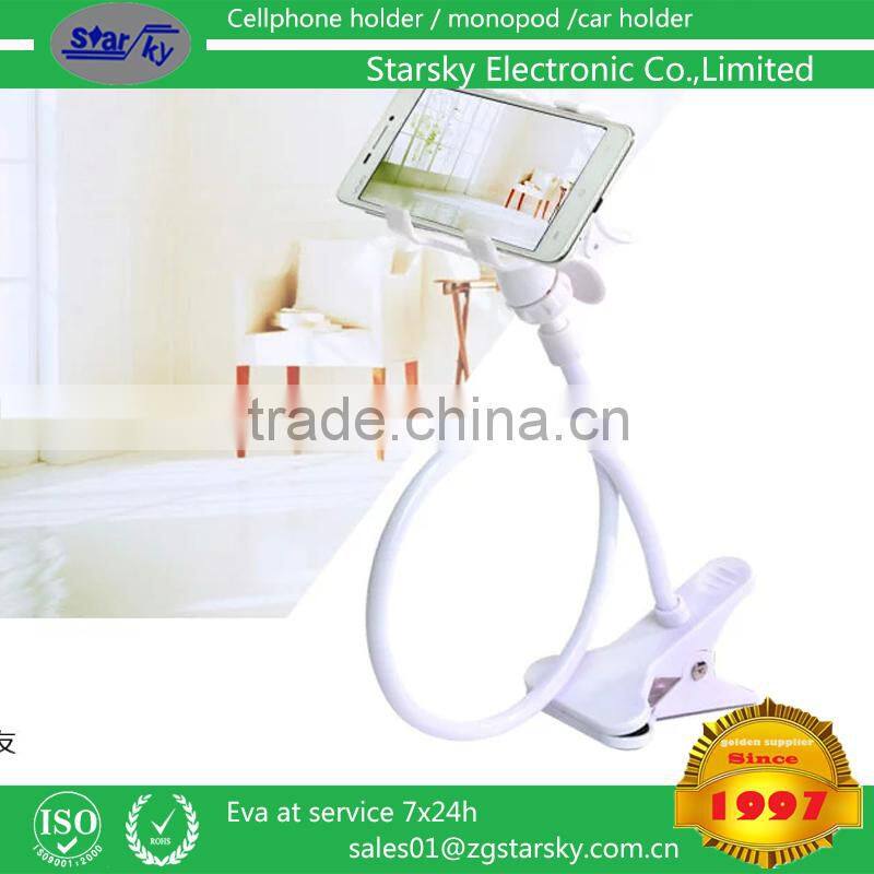 Mobile Phone long clip lazy phone holder gimbals lazy bedside bed bracket phone clip holder in Italy market