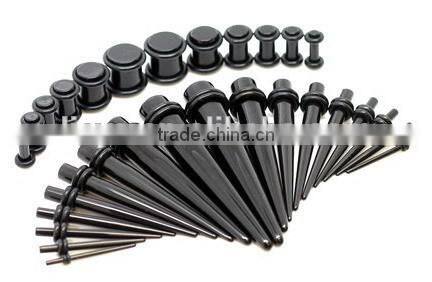 Body Jewelry Acrylic Tapers and Acrylic plugs