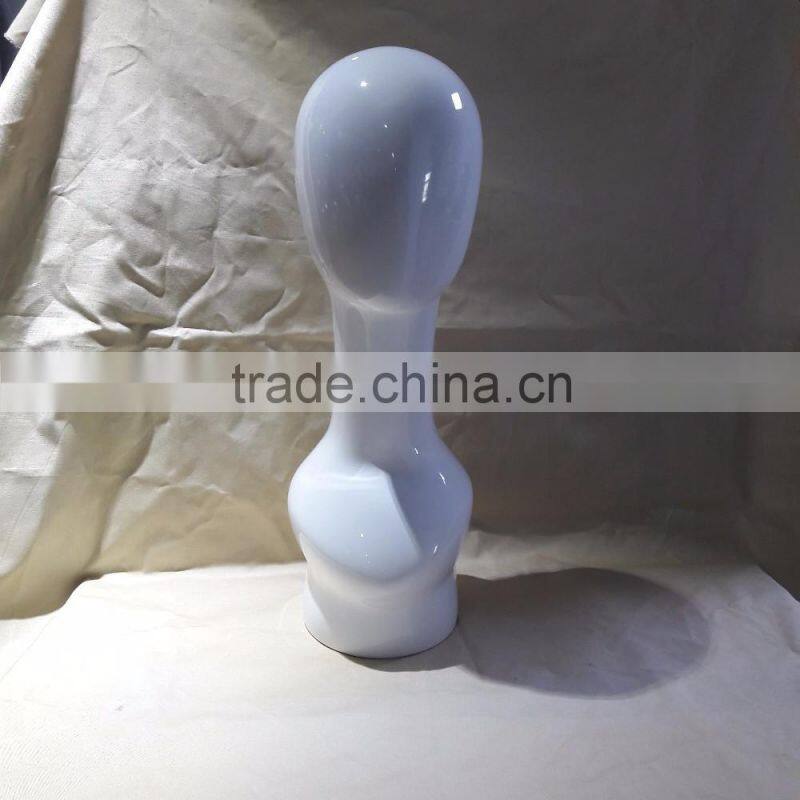 Display Head Long display head fiberglass head foam head mannequin head