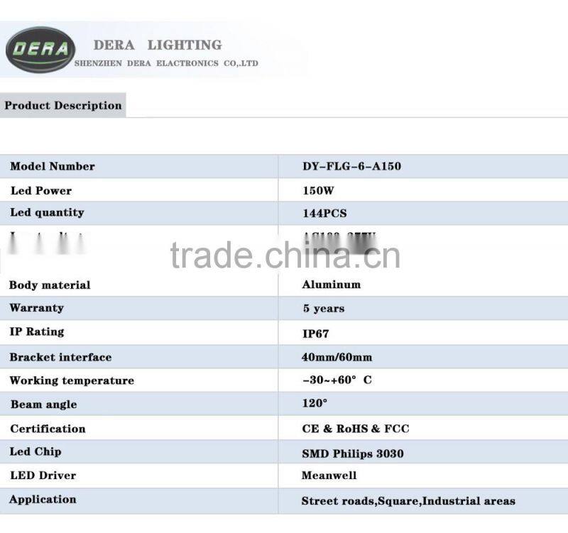 china supplier 150w led street light price 150w solar led street light 150 watt Made in China wholesale