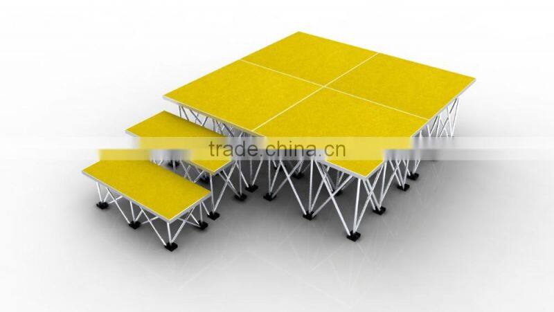 build portable stage making portable stage