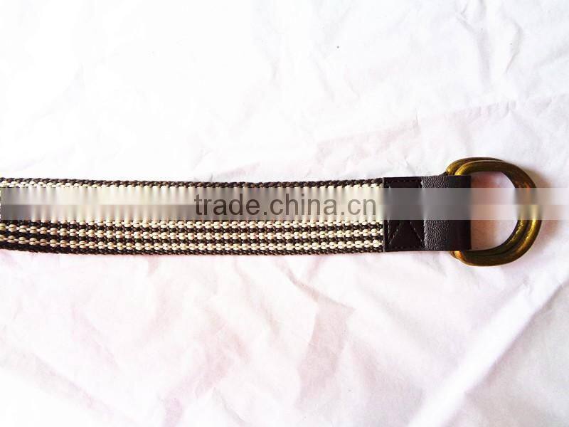 Double D-Ring Cotton Belt,Canvas Belt,Fabric Belt