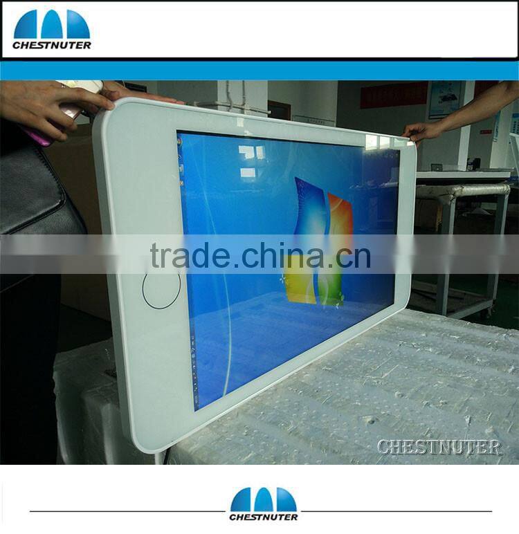 CAD042 Phone design 42 Inch Interactive LCD Touch Screen Digital Signage with wifi/wlan/win7 system